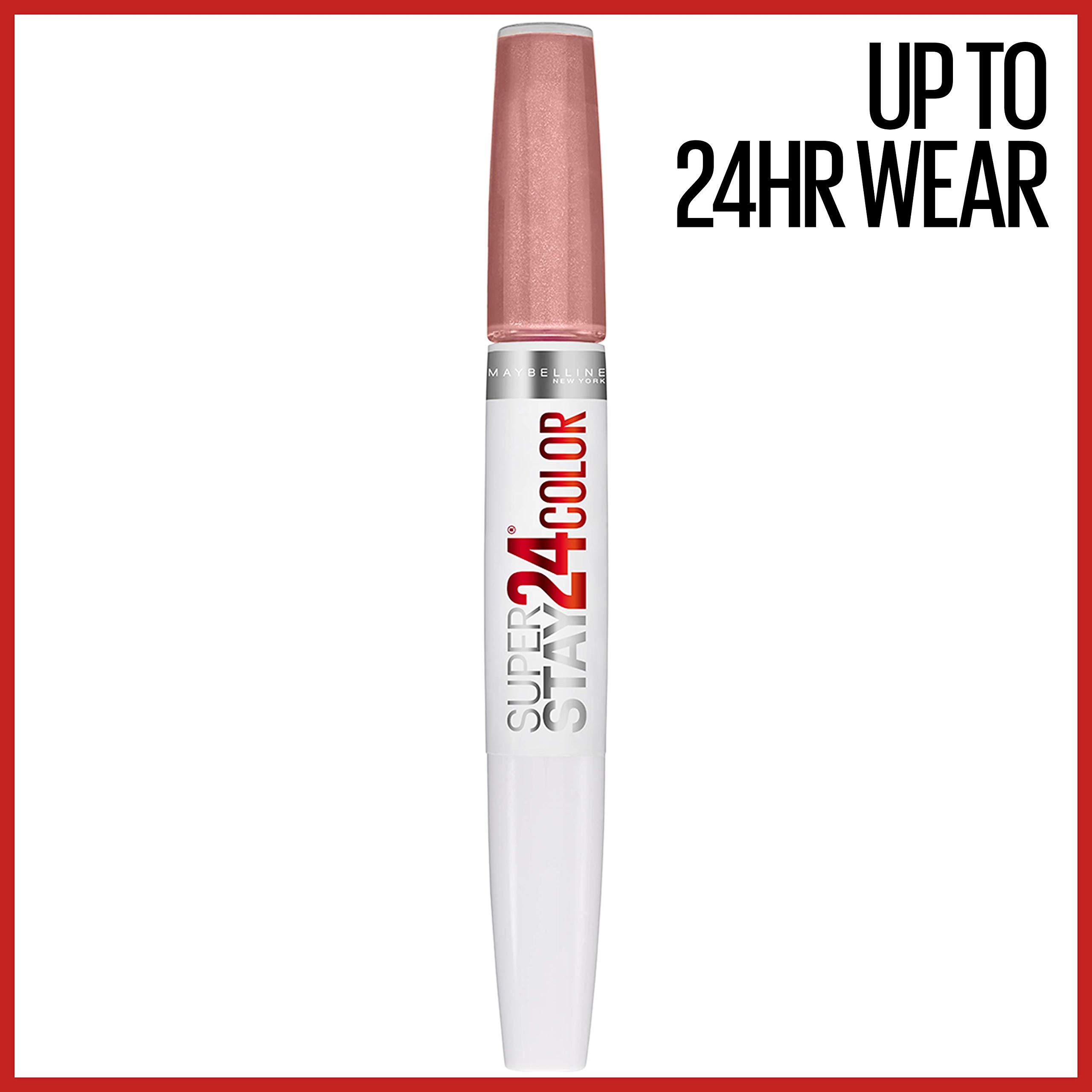Foto 3 pulgar | Lápiz Labial Líquido Maybelline Super Stay 24 Constant Toast Nude - Duración 24 horas