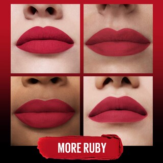 Foto 3 | Lápiz Labial Maybelline Color Sensational Ultimatte Ruby Red - Venta Internacional
