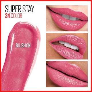 Foto 3 | Lápiz Labial Líquido Makeup Maybelline Super Stay 24 Colorete Sobre Rosa - Venta Internacional