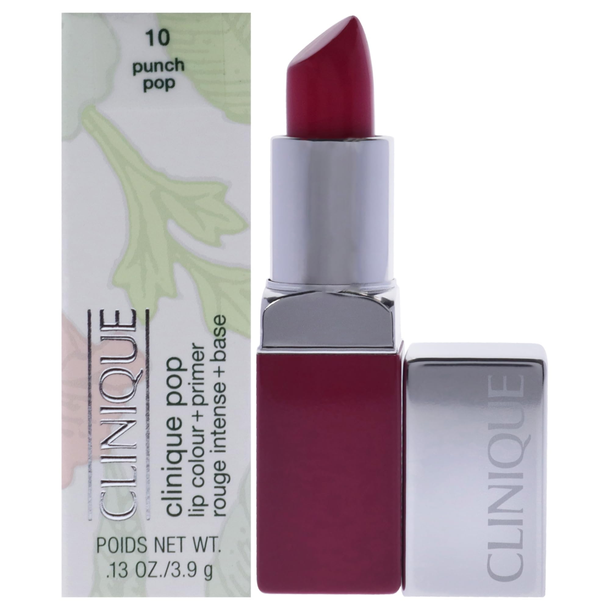 Lápiz Labial Clinique Pop Lip Color + Primer No. 10 Punch 3,8 Ml - Venta Internacional