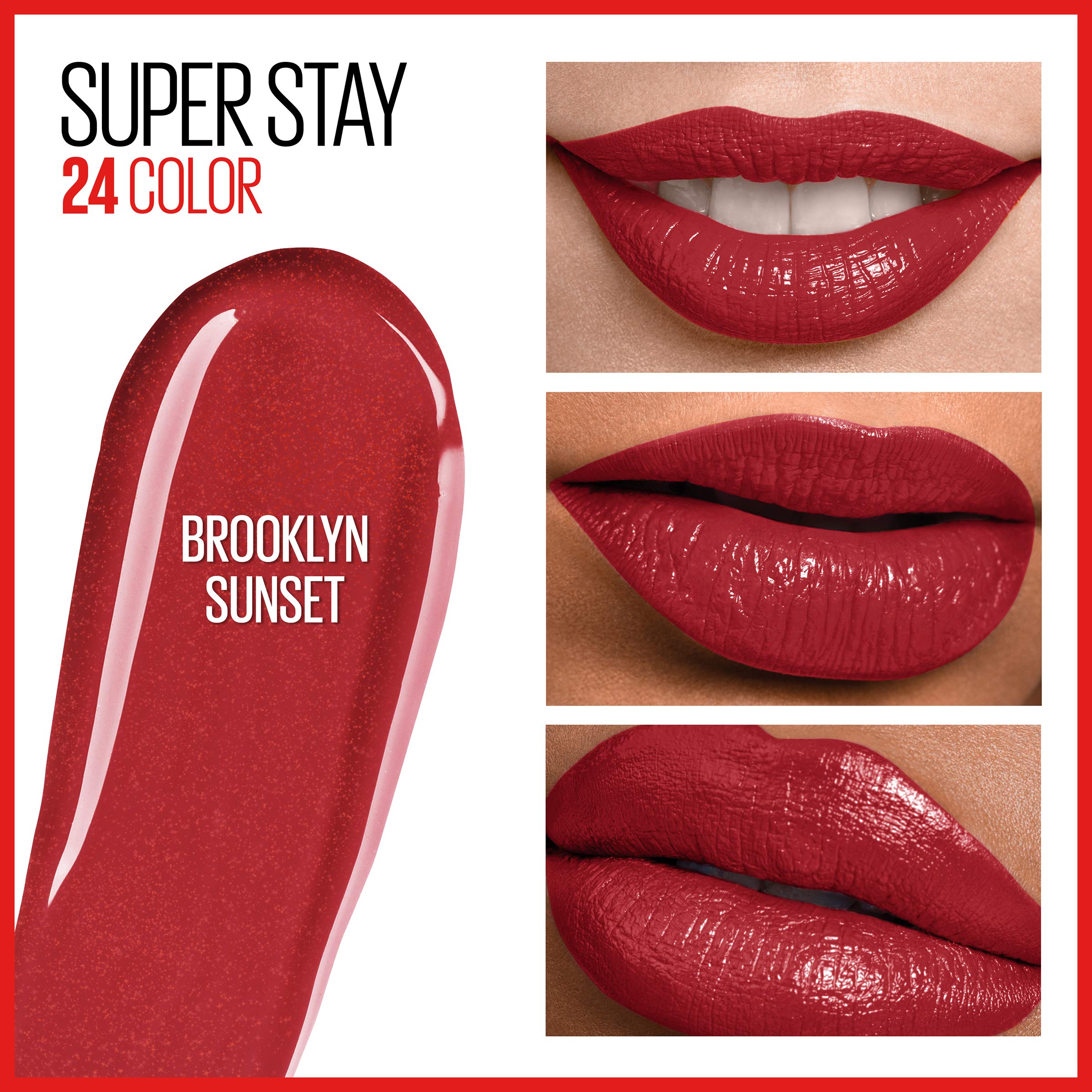 Foto 3 pulgar | Lápiz Labial Líquido Makeup Maybelline Super Stay 24 de 2 Pasos Brooklyn - Venta Internacional
