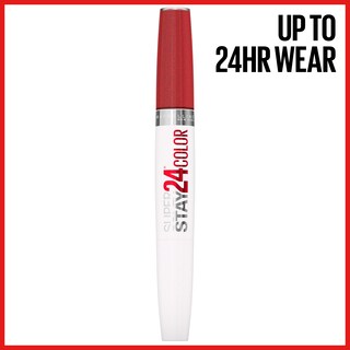 Foto 3 | Lápiz Labial Líquido Makeup Maybelline Super Stay 24 de 2 Pasos Brooklyn - Venta Internacional