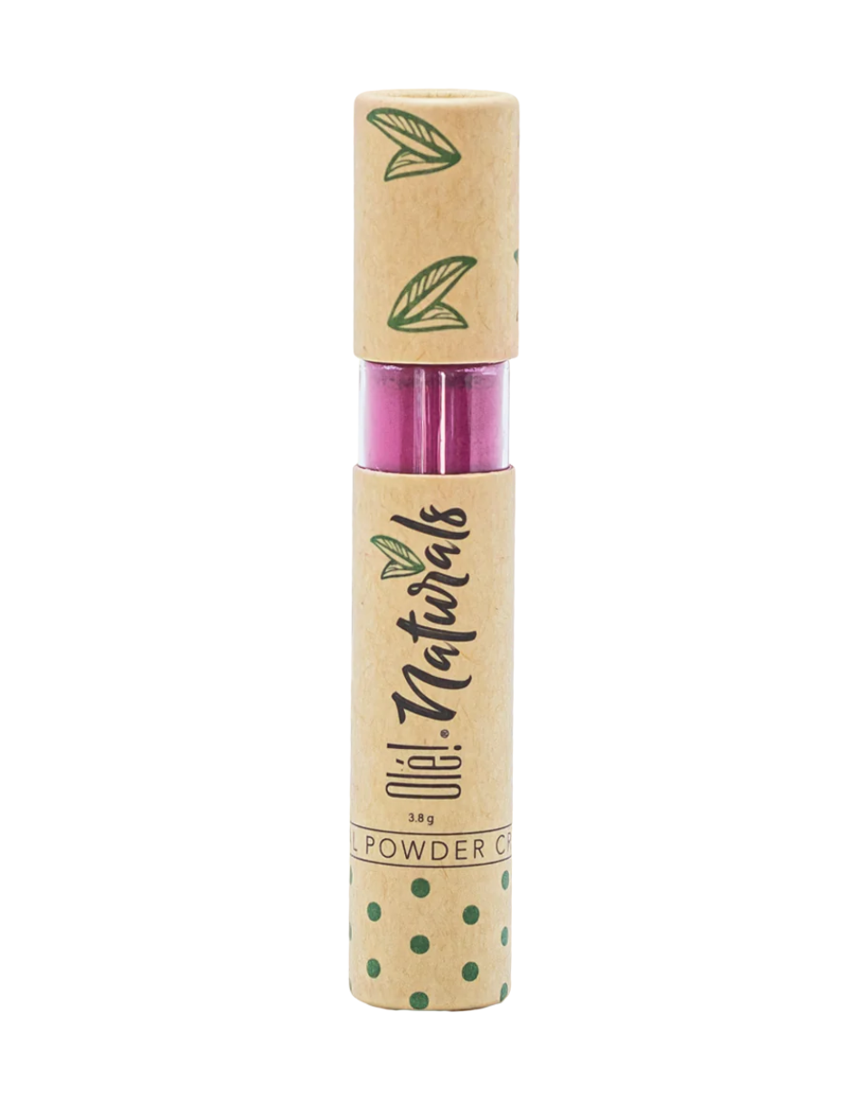 Labial En Polvo Cremoso Olé! Naturals Malva