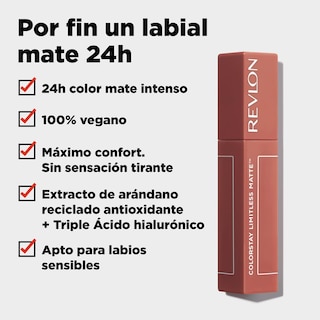 Foto 2 | Lápiz Labial Revlon Colorstay Limitless Matte Liquid 5 Ml 010 Top Talent - Venta Internacional