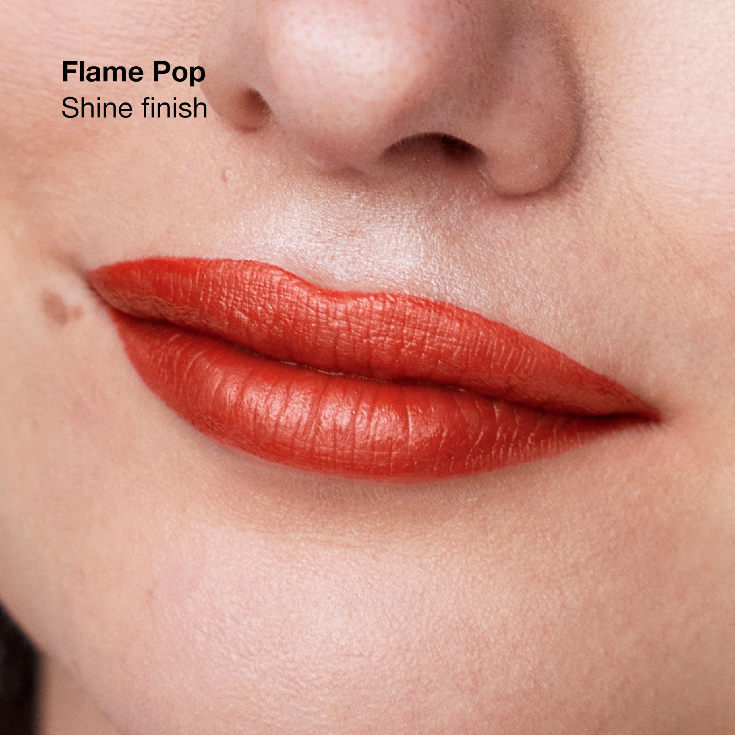 Foto 4 pulgar | Lápiz Labial Clinique Pop Longwear Flame Pop - Venta Internacional