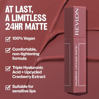 Foto 3 | Labial Revlon Colorstay Limitless Matte 004 Model Behavior 5 ml - Venta Internacional
