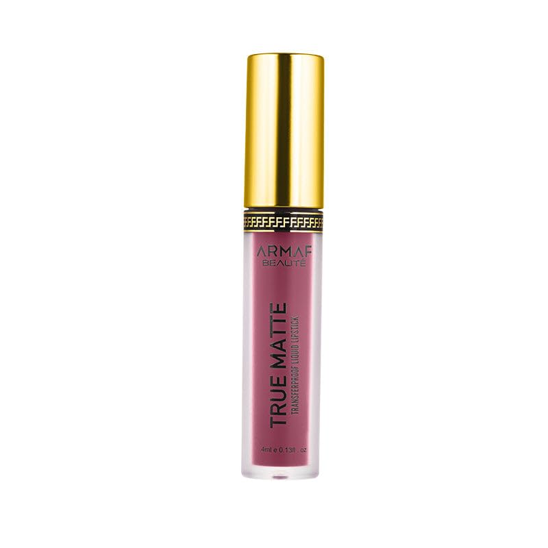 Lápiz Labial Líquido Armaf Beauté True Matte Vivid Burgundy, 4 Ml - Venta Internacional.