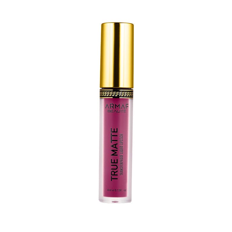 Lápiz Labial Líquido Armaf Beauté True Matte Purple Red, 4 Ml - Venta Internacional. $615