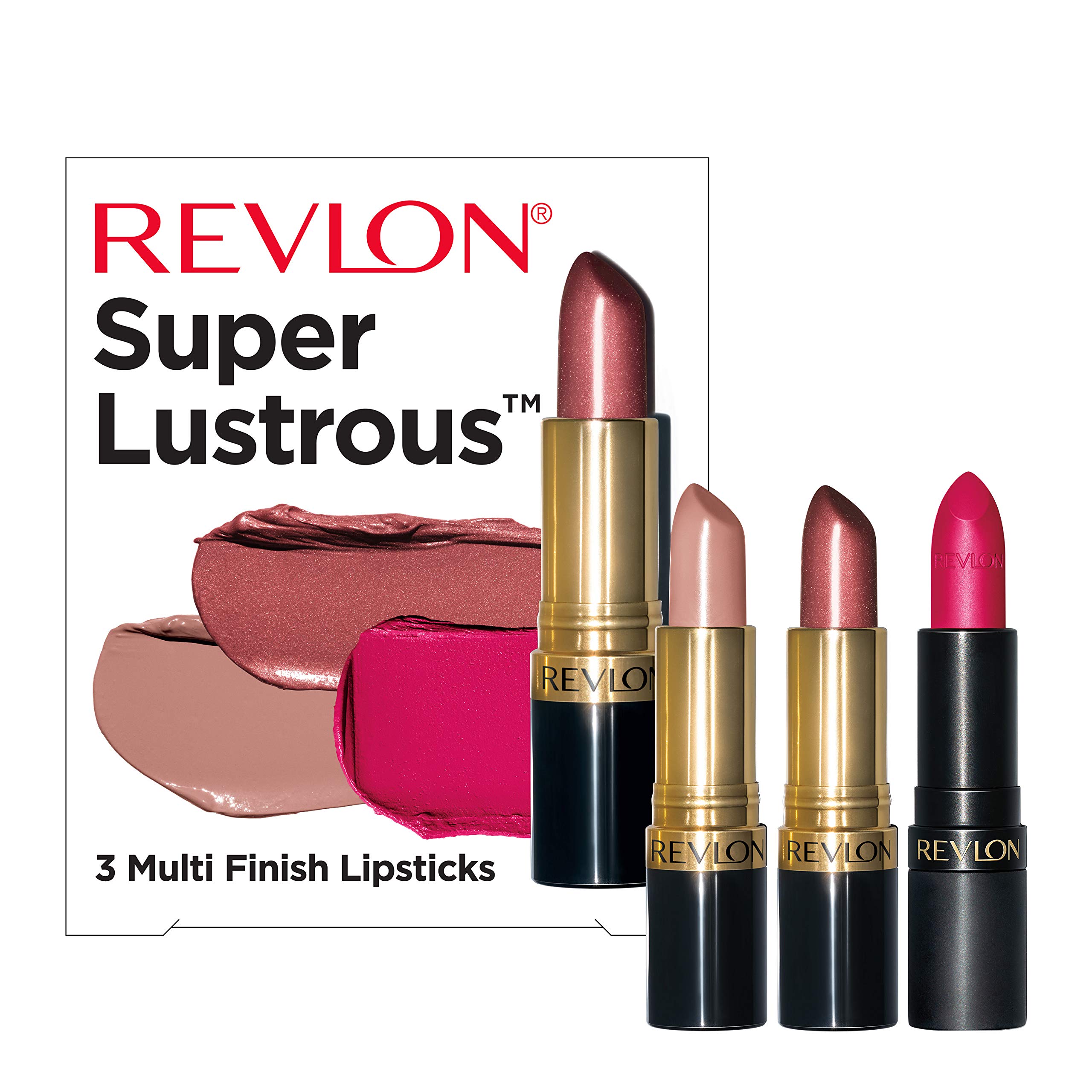 Foto 3 pulgar | Set De Pintalabios Revlon Super Lustrous High Impact, 3 Piezas - Venta Internacional.