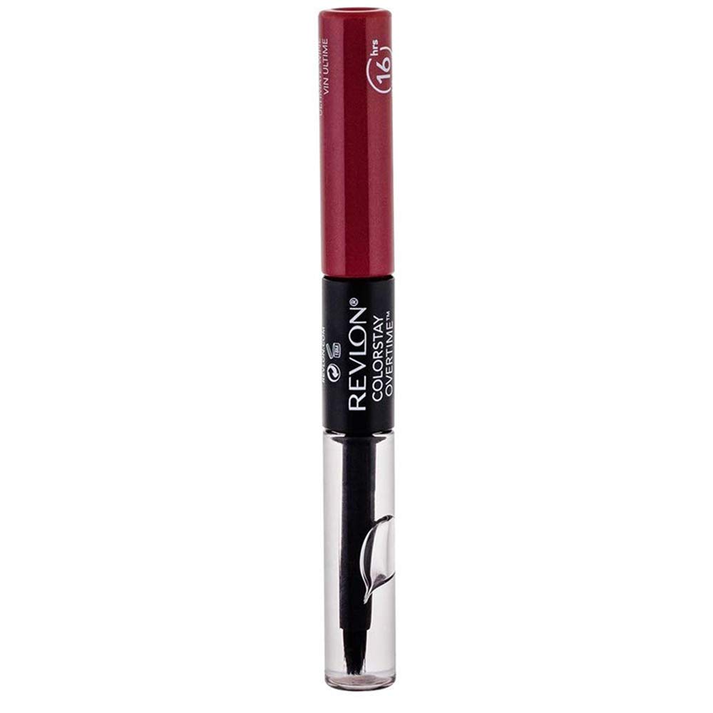 Foto 2 pulgar | Labial Revlon Colorstay Overtime Ultimate Wine 2 Ml X 3 - Venta Internacional