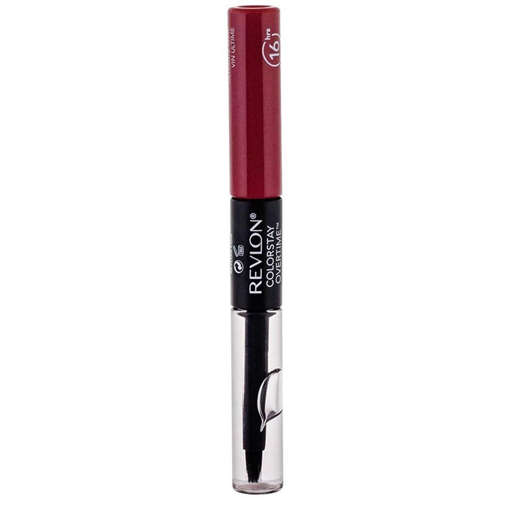 Labial Revlon Colorstay Overtime Ultimate Wine 2 Ml X 3 - Venta Internacional