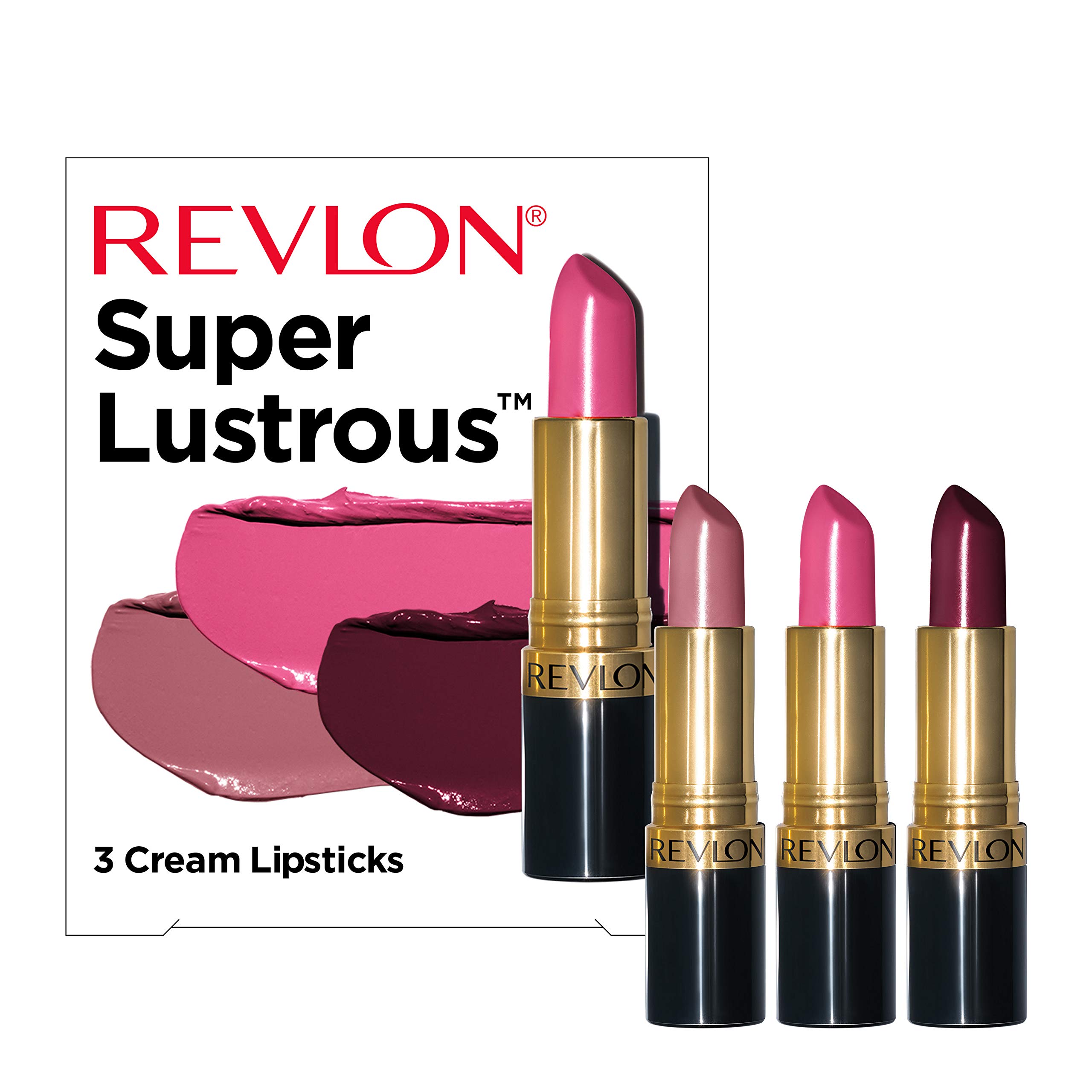 Foto 3 pulgar | Set De Pintalabios Revlon Super Lustrous High Impact, Paquete De 3 - Venta Internacional.