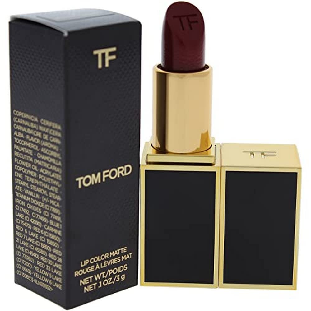 Lápiz Labial Tom Ford Lip Color Matte #08 Velvet Cherry 3 Ml - Venta Internacional