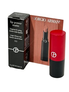 Foto 2 | Lápiz Labial Giorgio Armani Lip Power Matte Mini #111 Nude 1.4g - Venta Internacional.