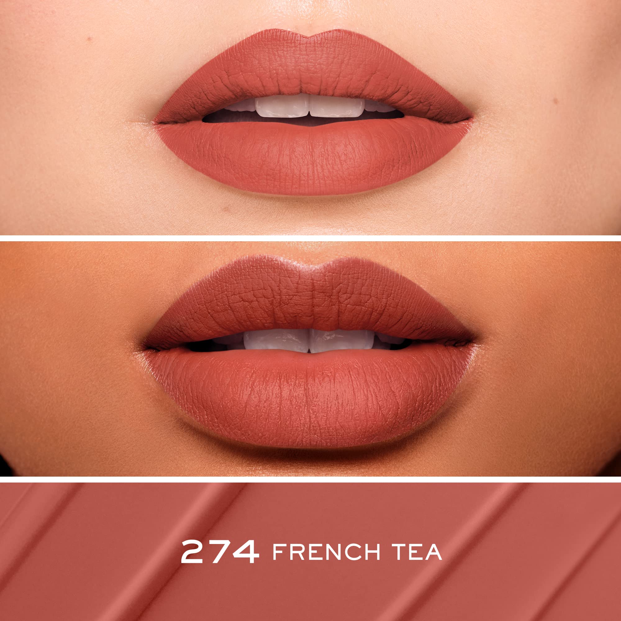 Foto 2 | Lápiz Labial Líquido Lancôme L'absolu Rouge Drama Ink 274 French Tea - Venta Internacional.