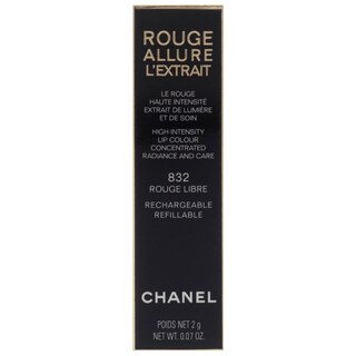 Foto 5 | Lápiz Labial Chanel Rouge Allure L'Extrait 832 Rouge Libre - Venta Internacional