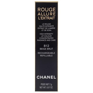 Foto 5 | Lápiz Labial Chanel Rouge Allure Lextrait 812 Beige Brut 2 Ml - Venta Internacional.