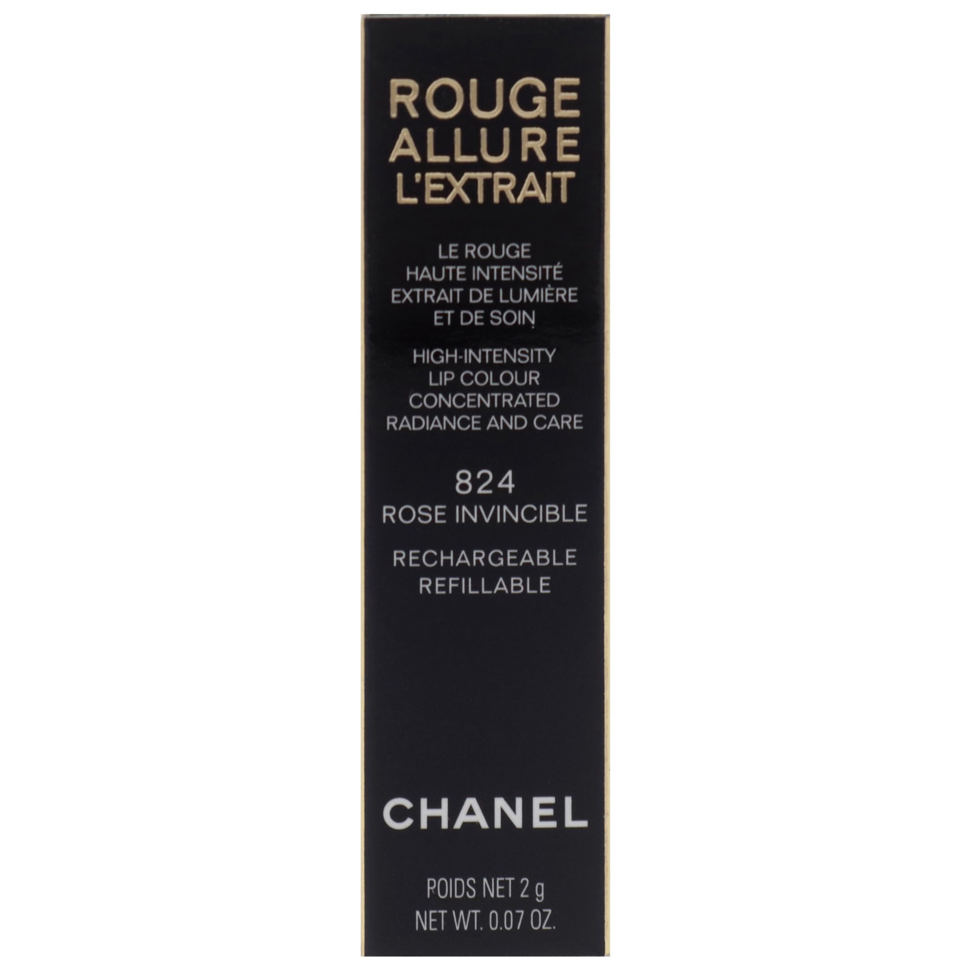 Foto 6 pulgar | Lápiz Labial Chanel Rouge Allure Lextrait 824 Rose Invincible - Venta Internacional.