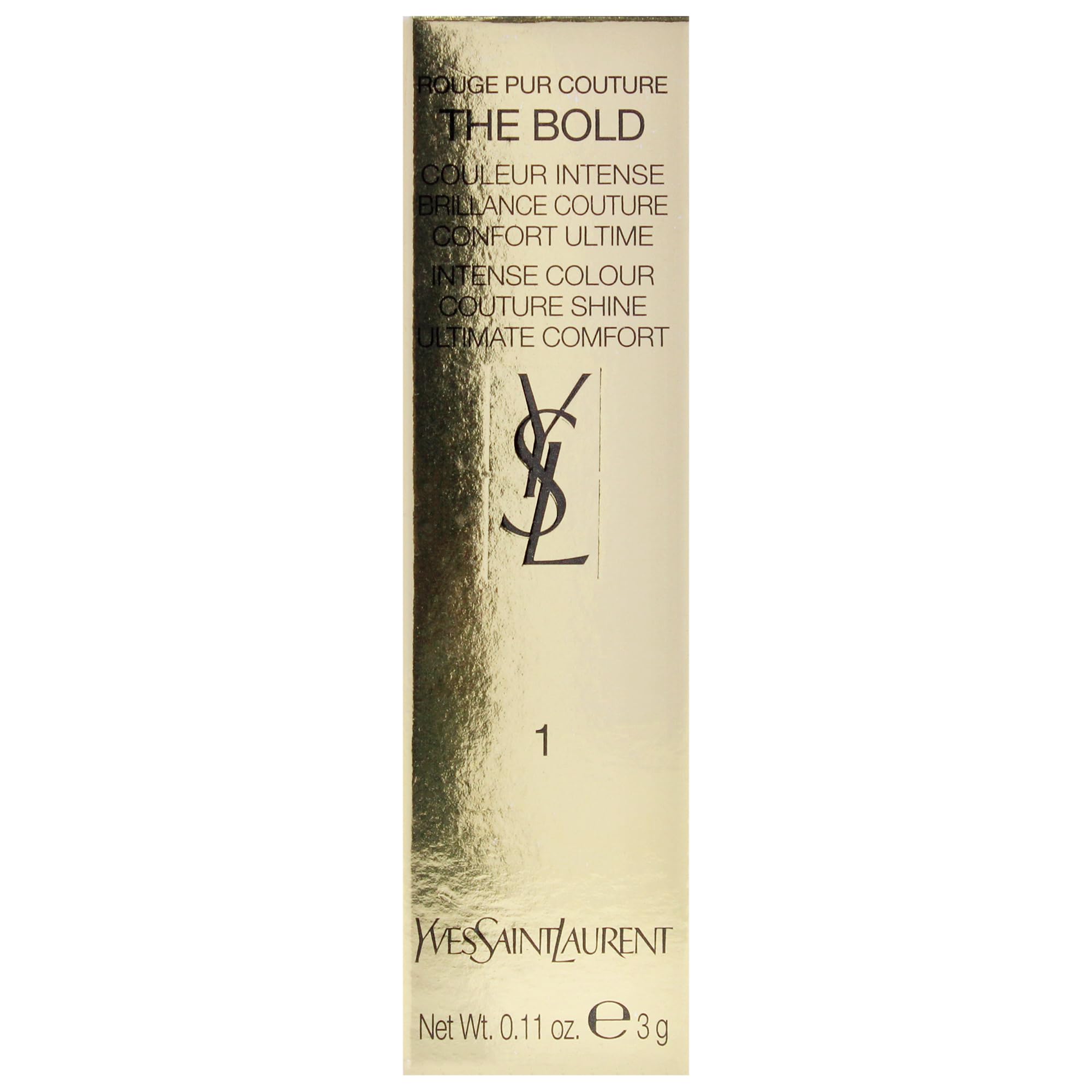 Foto 5 | Lápiz Labial Yves Saint Laurent Rouge Pur Couture The Bold 1 Le Rouge - Venta Internacional.