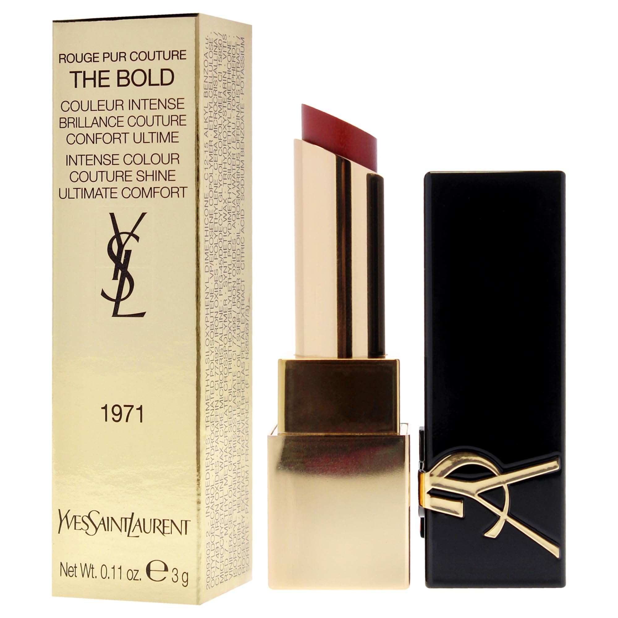 Foto 5 pulgar | Lápiz Labial Yves Saint Laurent Rouge Pur Couture The Bold 1971 - Venta Internacional.