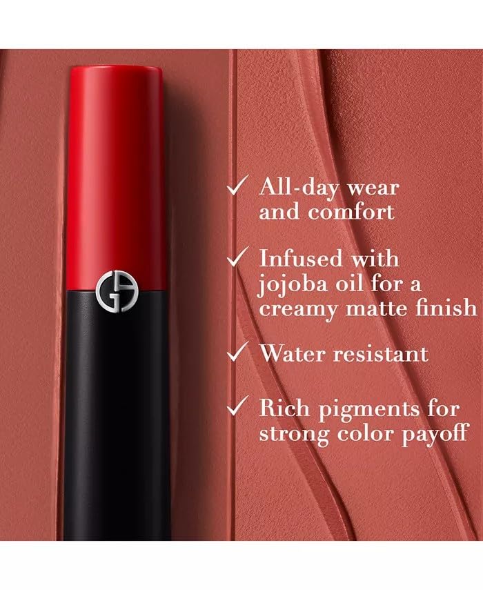 Foto 5 pulgar | Lápiz Labial Giorgio Armani Lip Power, Duradero, Mate 207 - Venta Internacional.