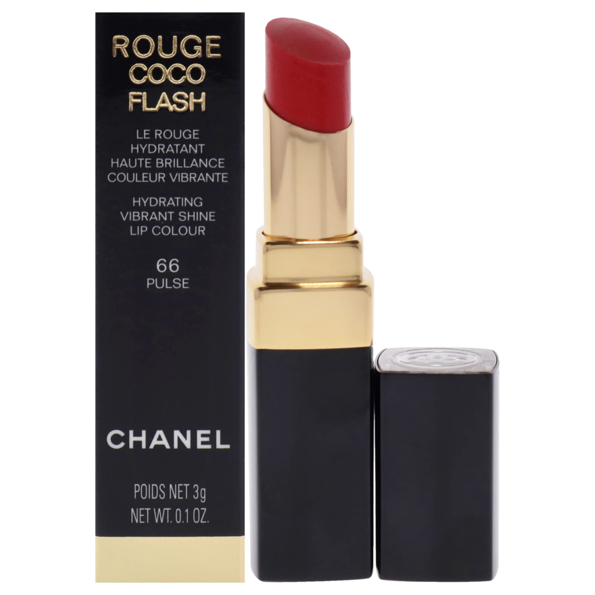 Foto 2 pulgar | Lápiz Labial Chanel Rouge Coco Flash 66 Pulse Para Mujer, 3 Ml - Venta Internacional.