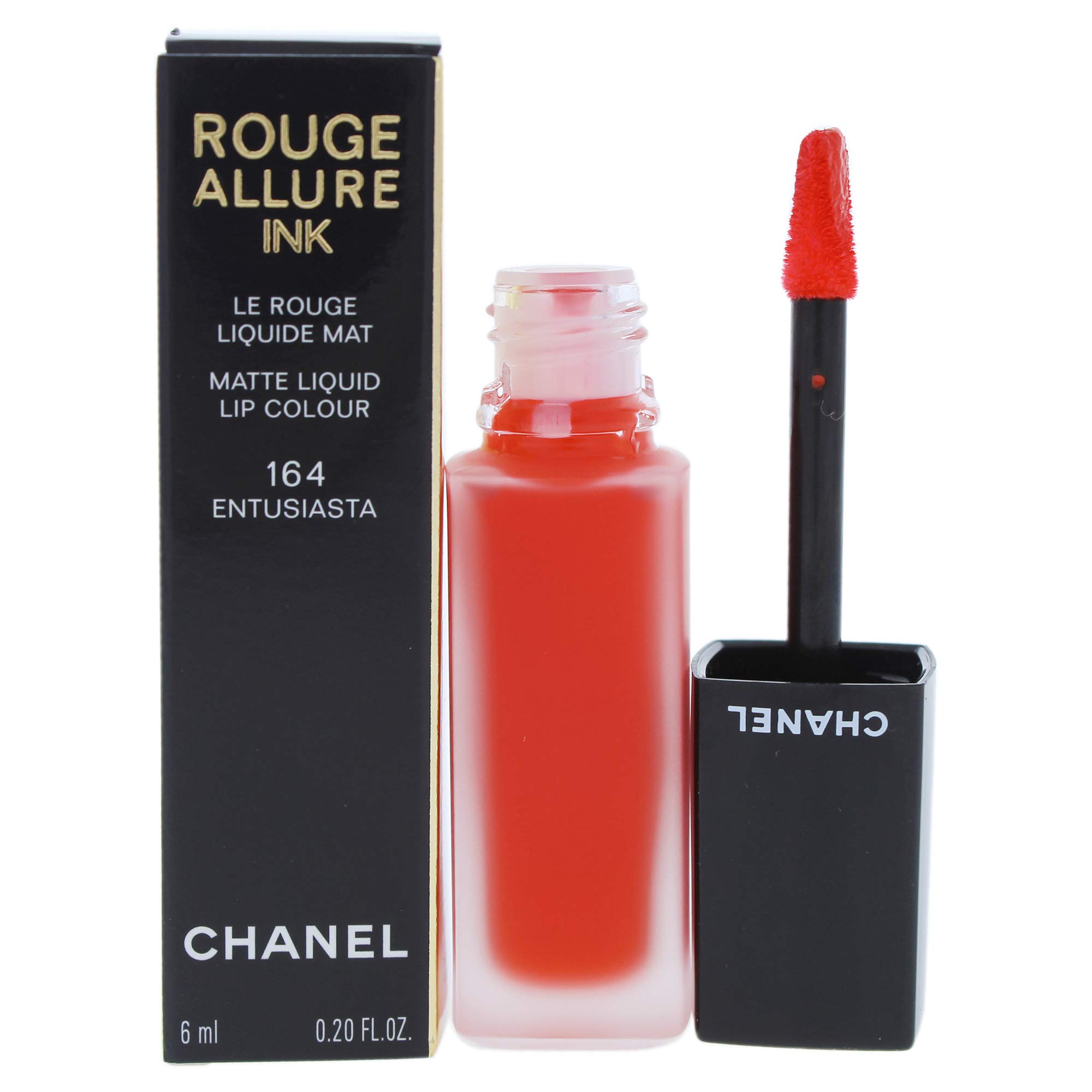 Barra De Labios Chanel Rouge Allure Ink 164 Entusiasta 3.5ml - Venta Internacional.