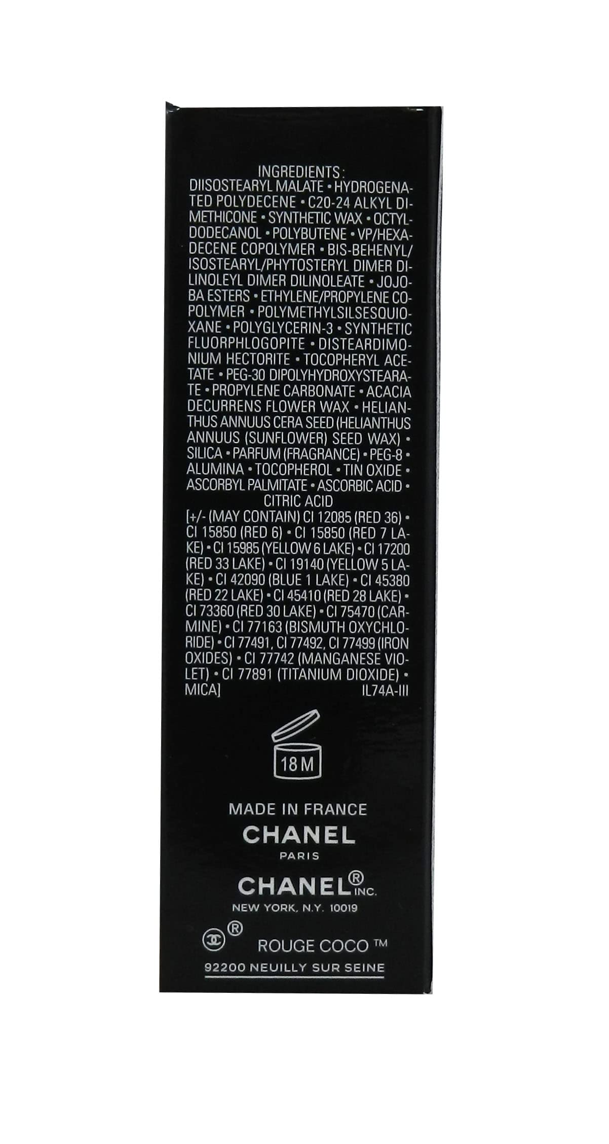 Foto 4 pulgar | Lipstick Chanel Rouge Coco Hydrating Creme Lip Colour, 3,5 Ml - Venta Internacional.