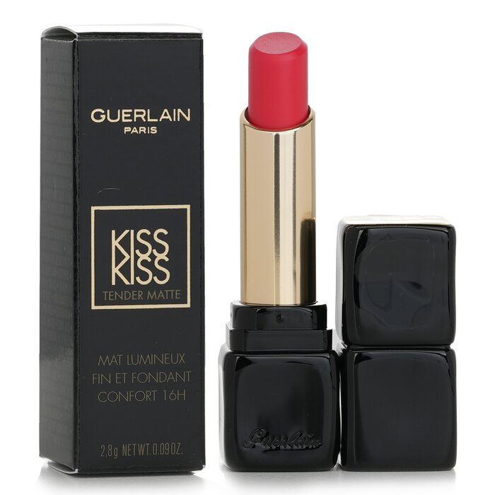 Foto 3 pulgar | Lápiz Labial Guerlain Kisskiss Tender Matte #885 Gentle Coral - Venta Internacional.