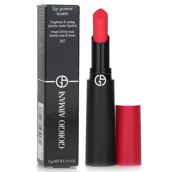 Foto 3 pulgar | Lápiz Labial Giorgio Armani Lip Power Matte Longwear #307 - Venta Internacional.