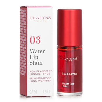 Foto 4 pulgar | Tinte Labial Clarins Water #03 Water Red Hidratante De Larga Duración - Venta Internacional.