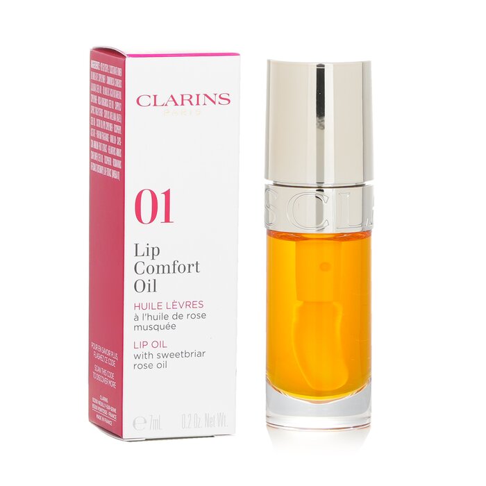 Foto 6 pulgar | Aceite Lip Comfort Clarins #01 Honey Lip Nutrition - Venta Internacional.