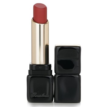 Lápiz Labial Guerlain Kisskiss Tender Matte #770 Desire Red - Venta Internacional.