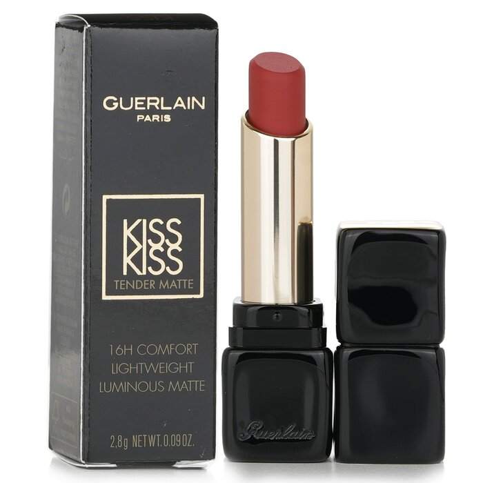 Foto 3 pulgar | Lápiz Labial Guerlain Kisskiss Tender Matte #770 Desire Red - Venta Internacional.
