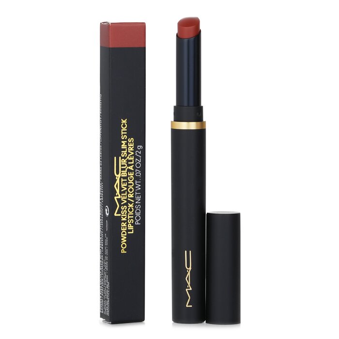 Foto 3 pulgar | Lápiz Labial Mac Powder Kiss Velvet Blur Slim Stick #886 - Venta Internacional.