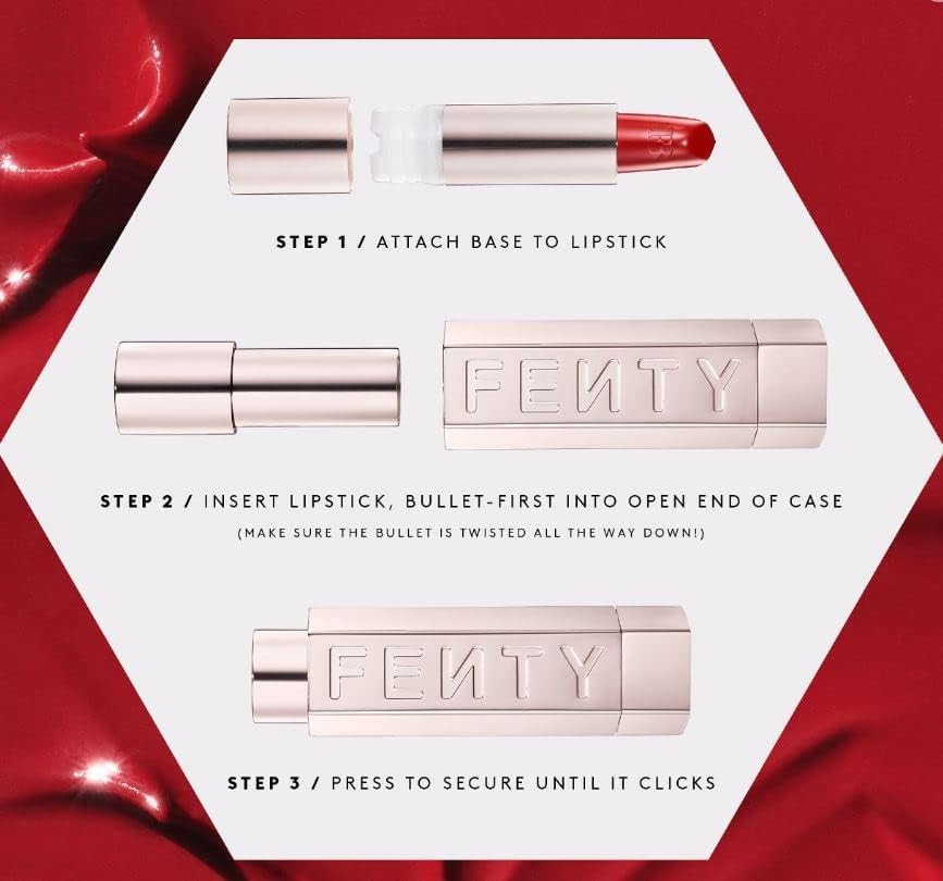 Foto 3 pulgar | Estuche Para Pintalabios Fenty Beauty Fenty Icon The Fill Semimate - Venta Internacional.