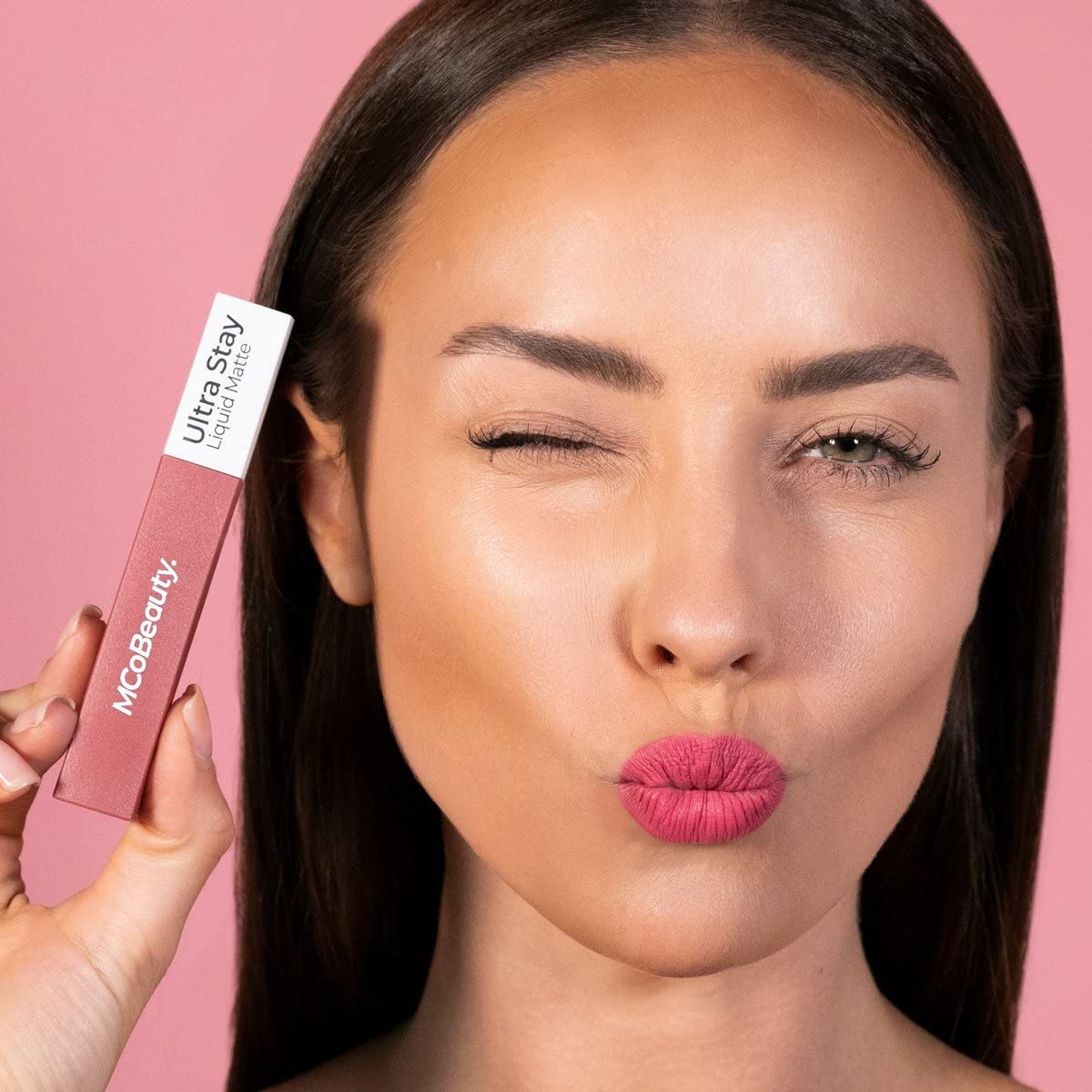 Foto 7 | Lápiz Labial Líquido Mate Mcobeauty Ultra Stay Dusty Rose 5 Ml - Venta Internacional.