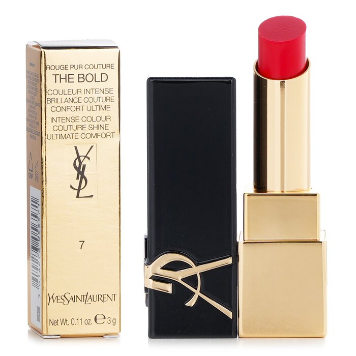 Foto 2 | Lápiz Labial Yves Saint Laurent Rouge Pur Couture The Bold #7 - Venta Internacional.