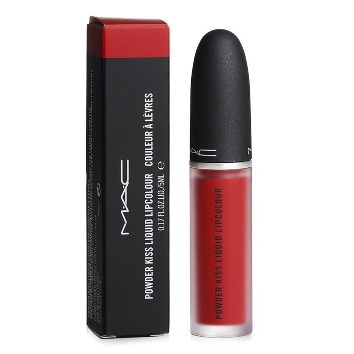 Foto 3 pulgar | Lápiz Labial Mac Powder Kiss Lipcolour Rhythm 'n' Roses - Venta Internacional.