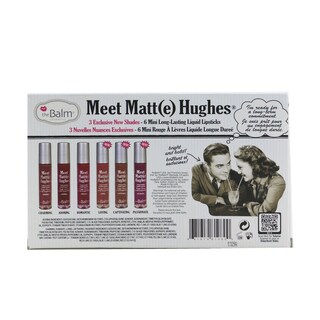 Foto 6 | Set De Lápices Labiales Líquidos Thebalm Meet Matt (e) Hughes Vol. 3 - Venta Internacional.