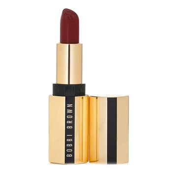 Lápiz Labial Bobbi Brown Luxe #814 Red Velvet Satin Finish - Venta Internacional.