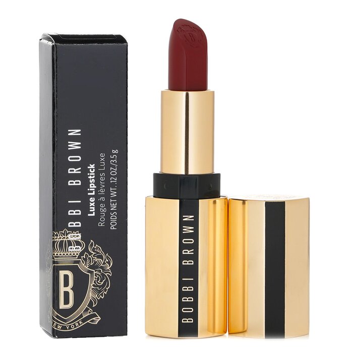 Foto 2 | Lápiz Labial Bobbi Brown Luxe #814 Red Velvet Satin Finish - Venta Internacional.