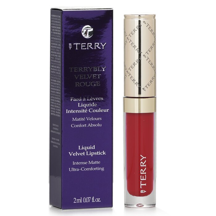 Foto 3 pulgar | Lápiz Labial De Terry Terrybly Velvet Rouge #9 My Red - Venta Internacional.