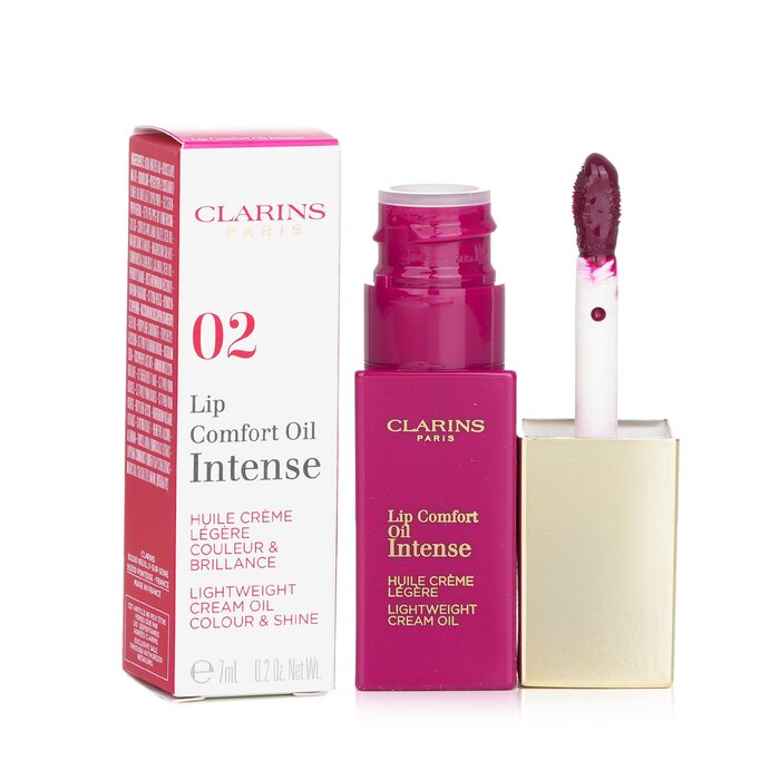 Foto 6 pulgar | Aceite Lip Comfort Intense Clarins #02 Intense Plum - Venta Internacional.