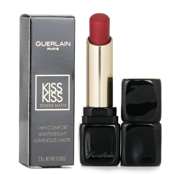 Foto 4 pulgar | Lápiz Labial Guerlain Kisskiss Tender Matte #999 Eternal Red - Venta Internacional.