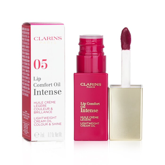 Foto 6 pulgar | Aceite Lip Comfort Intense Clarins #05 Rosa Intenso - Venta Internacional.