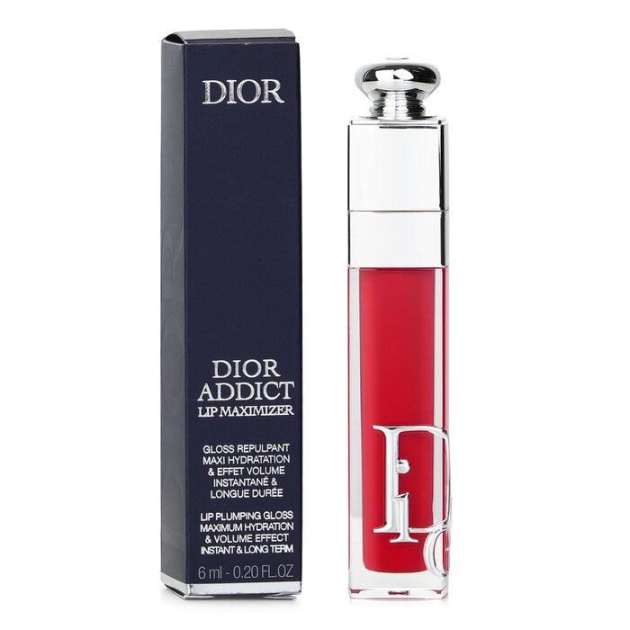 Foto 2 | Brillo Maximizador De Labios Christian Dior Addict #022 Intense Red - Venta Internacional.