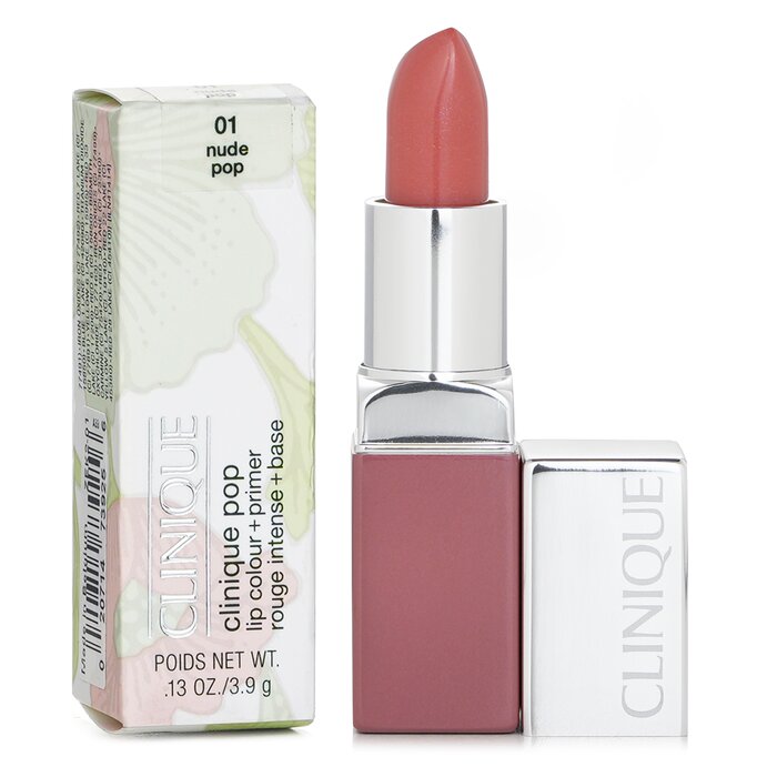Foto 3 | Lápiz Labial Clinique Pop Lip Colour + Primer #01 Nude Pop - Venta Internacional.