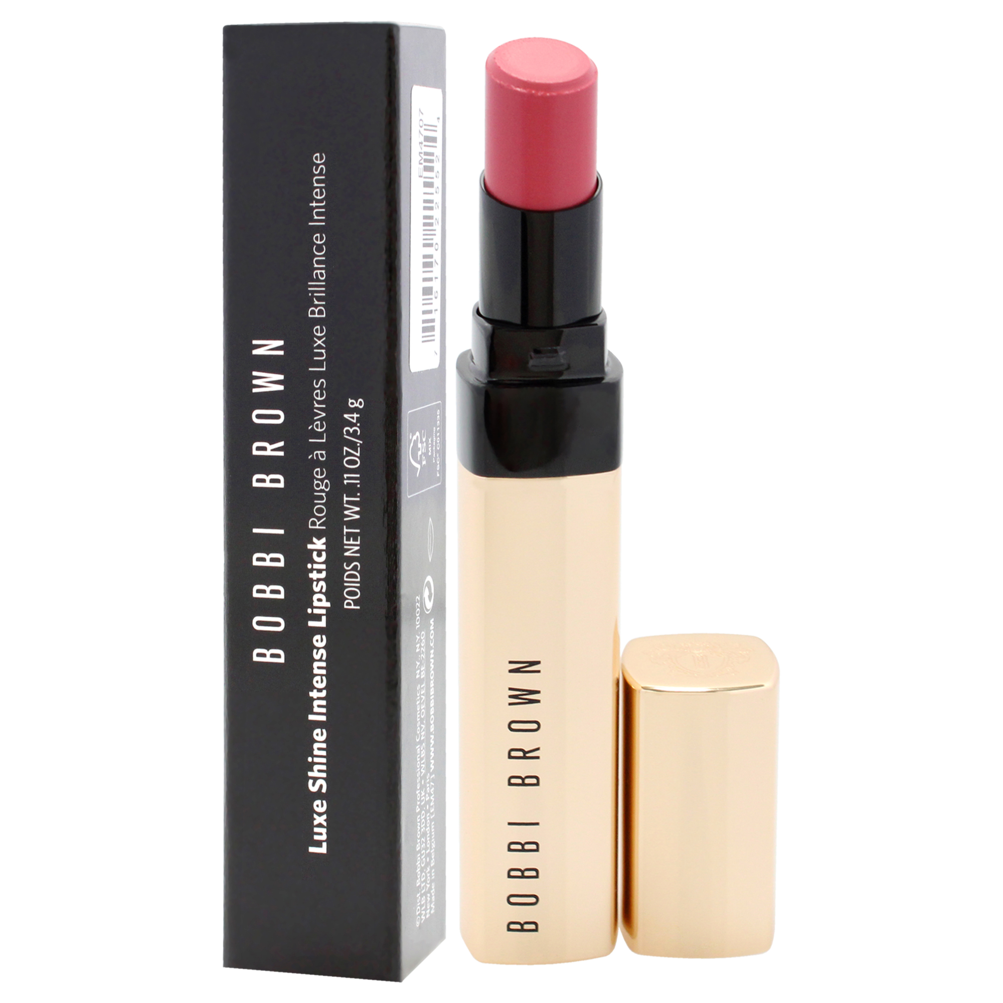 Foto 4 pulgar | Lápiz Labial Bobbi Brown Luxe Shine Intense Paris Pink, 3,2 Ml - Venta Internacional.