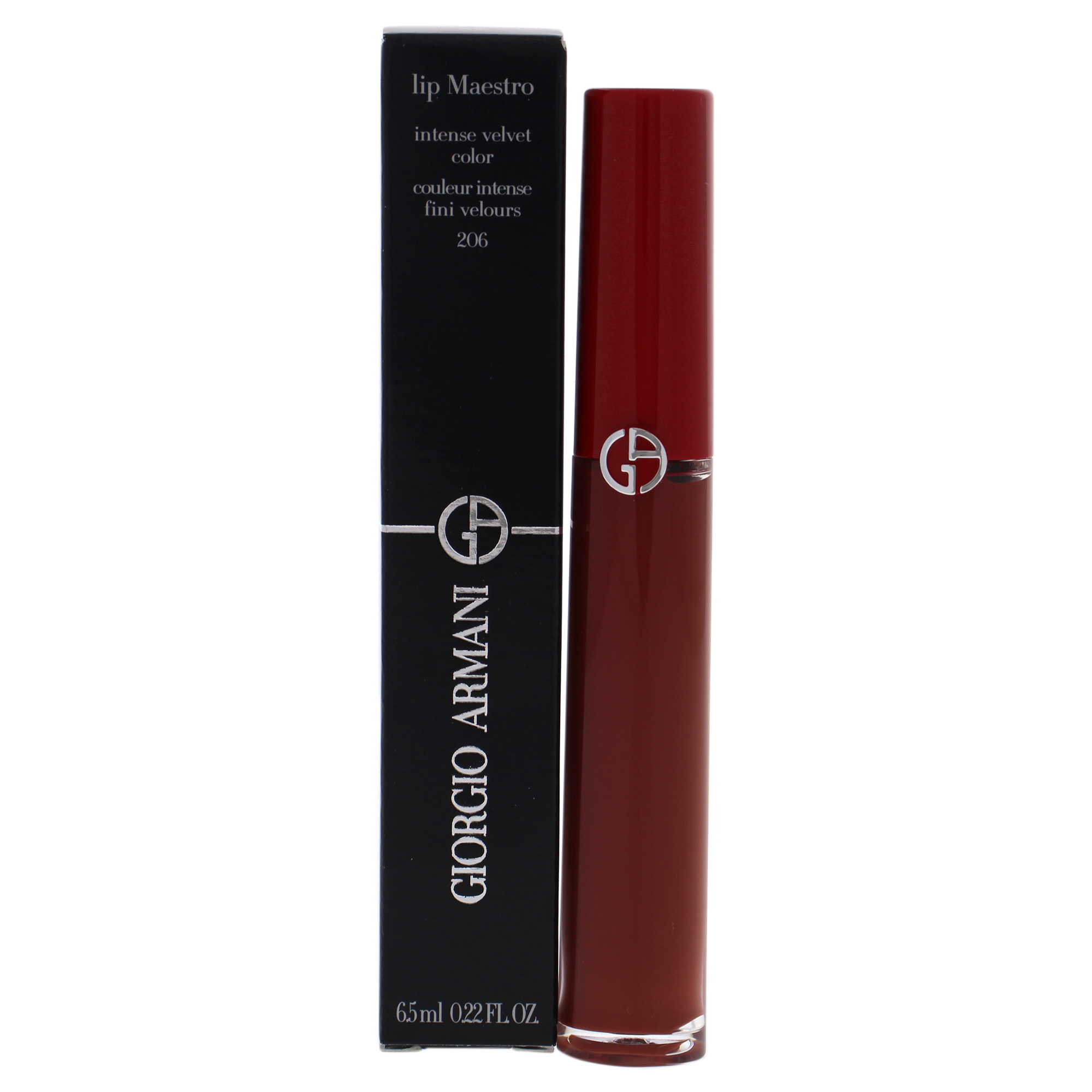 Barra De Labios Giorgio Armani Lip Maestro 206 Cedro - Venta Internacional.